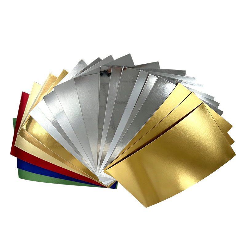 Cartoncino argento metallizzato